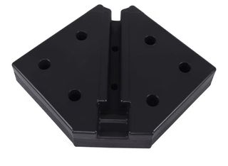 STRANDGUT Base Sombrilla Rellenable Negra