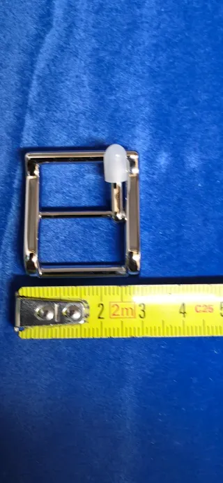 Hebilla Loewe Plateada 20mm último modelo