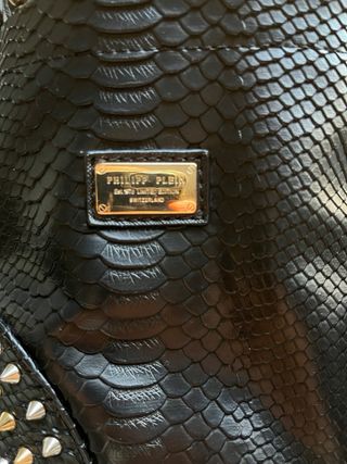 Mochila Philipp Plein Calavera Tachuelas