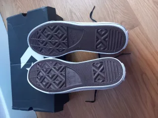 Botas Converse Cuero Negras Talla 39