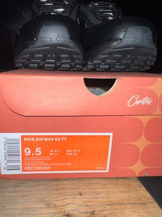 Nike Airmax 95 Corteiz Negro/Gris