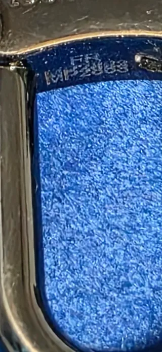 Mosquetón Louis Vuitton Plateado oscuro