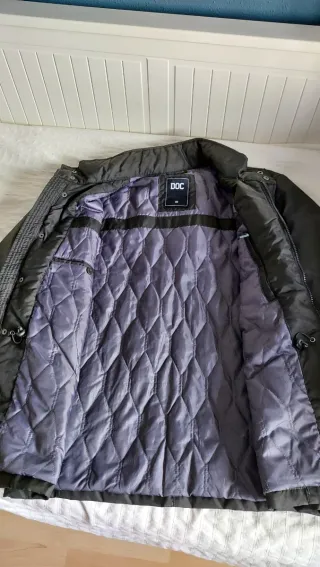 Parka DOC Hombre Talla M Verde Oliva