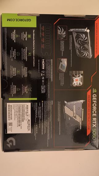 RTX 5060 Ti 16GB Gigabyte NUEVA precintada
