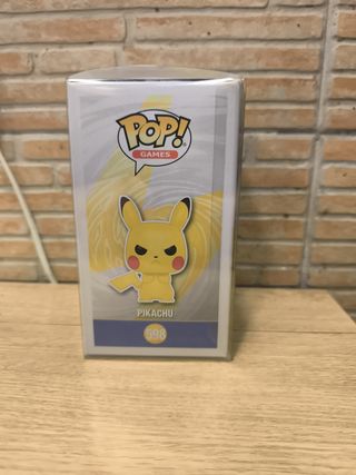 Funko Pop! Pikachu Flocked Pokémon.