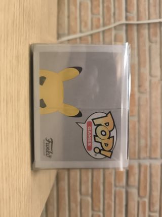 Funko Pop! Pikachu Flocked Pokémon.