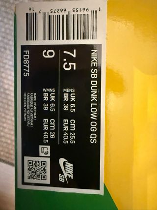 Nike SB Dunk Low HUF