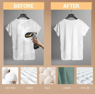 Plancha Vertical Vapor 1500W Portátil