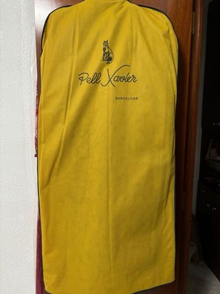 Abrigo de visón sintético