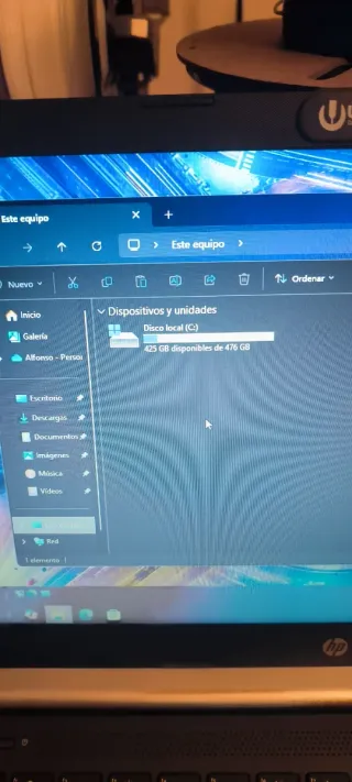 Portátil HP 14 Ryzen 5 8GB RAM DDR4