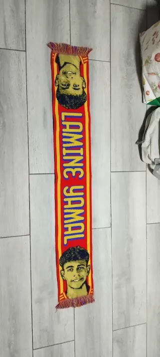 Bufandas del Real madrid y España