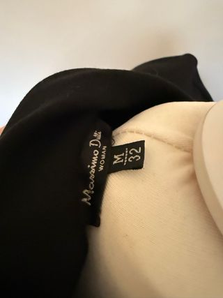Vestido negro Massimo Dutti NUEVO