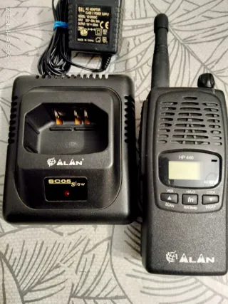 2 Walkie Talkie Alan HP-446 Negro