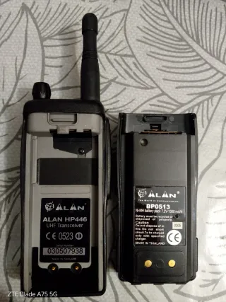 2 Walkie Talkie Alan HP-446 Negro