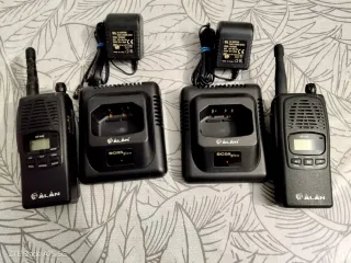 2 Walkie Talkie Alan HP-446 Negro