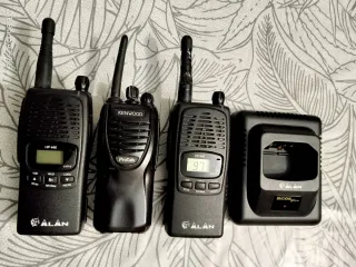 2 Walkie Talkie Alan HP-446 Negro