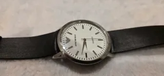 Reloj Emporio Armani Blanco Plata
