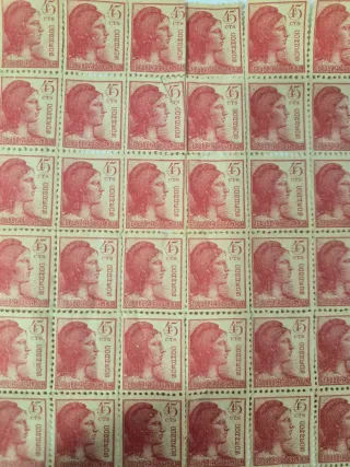 Sellos 45 cts República Española