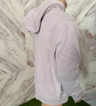 Sudadera Hollister XL Morada Logo Pájaro