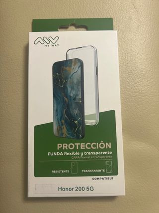 Funda MY WAY Honor 200 5G Transparente