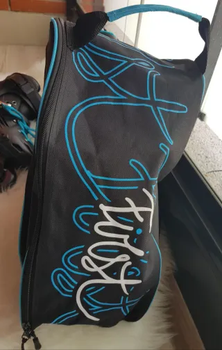 Patines en línea adulto T44+ protecciones+mochila