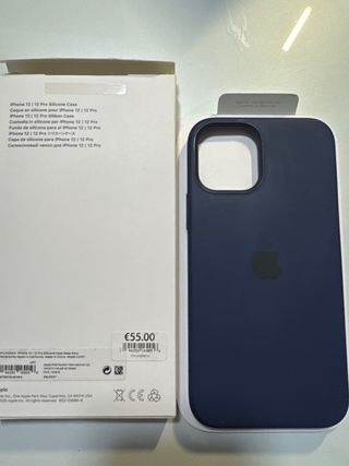 Funda iPhone 12 | 12 Pro Silicone MagSafe Azul