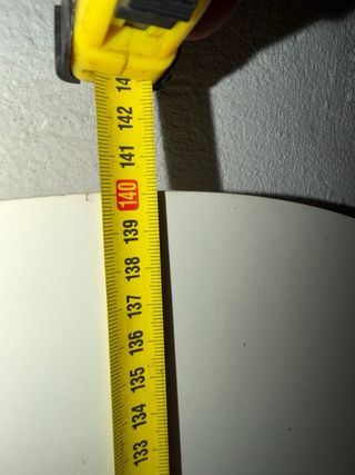 Mesa extensible blanca