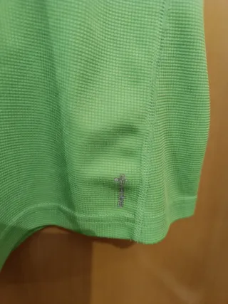 Camiseta ciclista Btwin verde talla 12