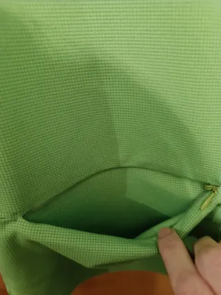 Camiseta ciclista Btwin verde talla 12