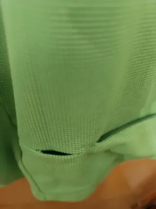 Camiseta ciclista Btwin verde talla 12