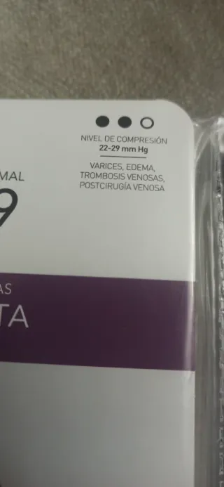 Medias de compresión Farmalastic 22-29 mmHg