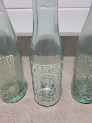 3 Mini Bottiglie Antiche Martini