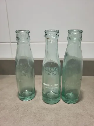 3 Mini Bottiglie Antiche Martini