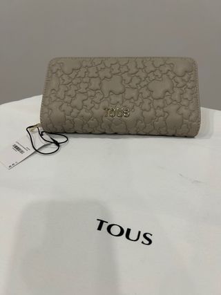 Monedero Tous Beige Nuevo