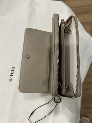 Monedero Tous Beige Nuevo