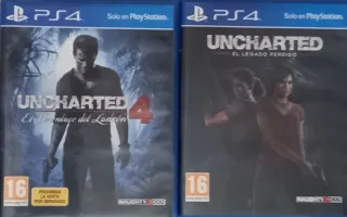 Uncharted 4 y El Legado Perdido PS4