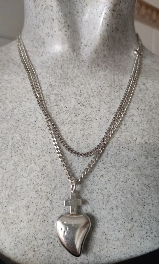 Colgante Adoratrices Plata Llave plata circonitas