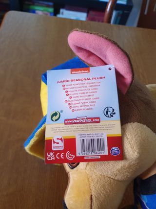 Peluche Chase Paw Patrol NUOVO