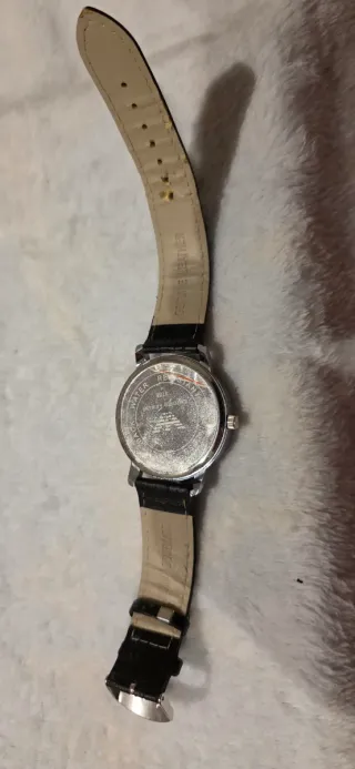 Reloj Emporio Armani Hombre Negro/Plata