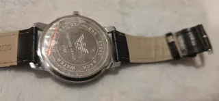 Reloj Emporio Armani Hombre Negro/Plata