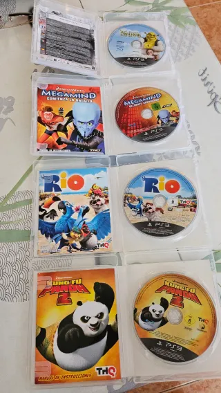 Pack 8 Juegos PS3 Animación perfecto estado