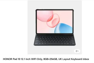 Honor Pad 10 con Teclado Bluetooth