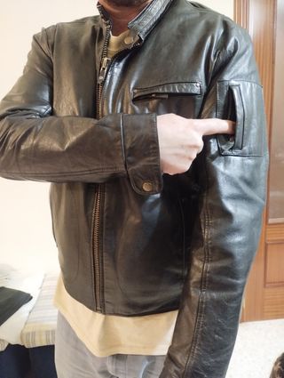 Cazadora hombre piel Strong tS