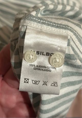 Camisa Silbon Rayas 100% Algodon