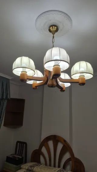 Dormitorio completo madera