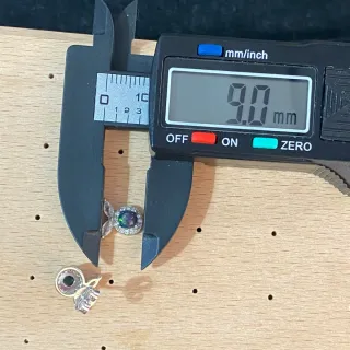 Pendientes de ópalo natural (Pequeño)