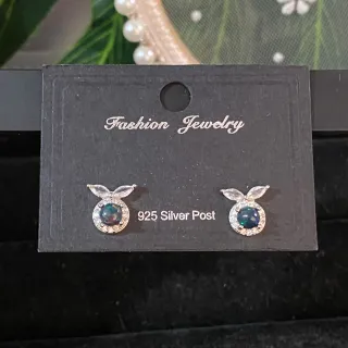 Pendientes de ópalo natural (Pequeño)