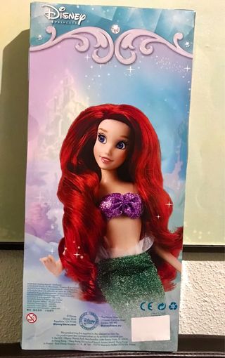 muñeca Ariel sirenita disney store