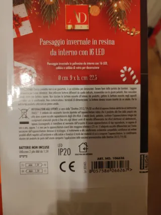 Alberello natalizio con luci