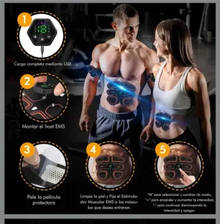 Estimulador Muscular EMS 13 Piezas nuevo